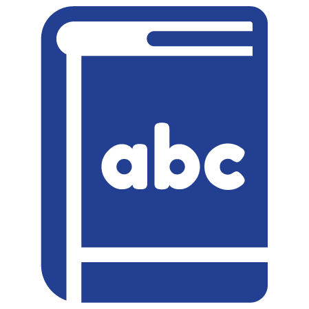 Budget at a Glance icon - Book of ABCs