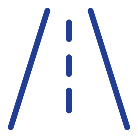 Budget at a Glance icon - Highway