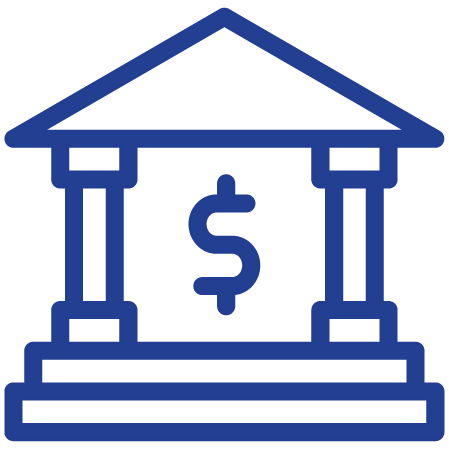 Budget at a Glance icon - Bank